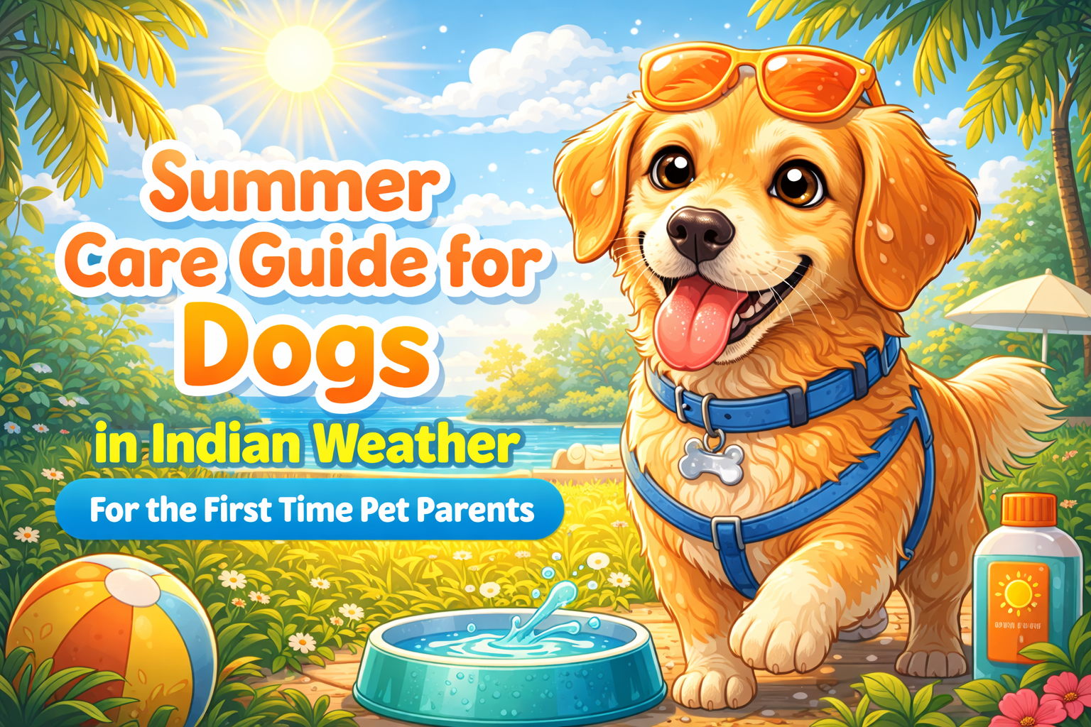 Summer Care Guide for Dogs in Indian Weather